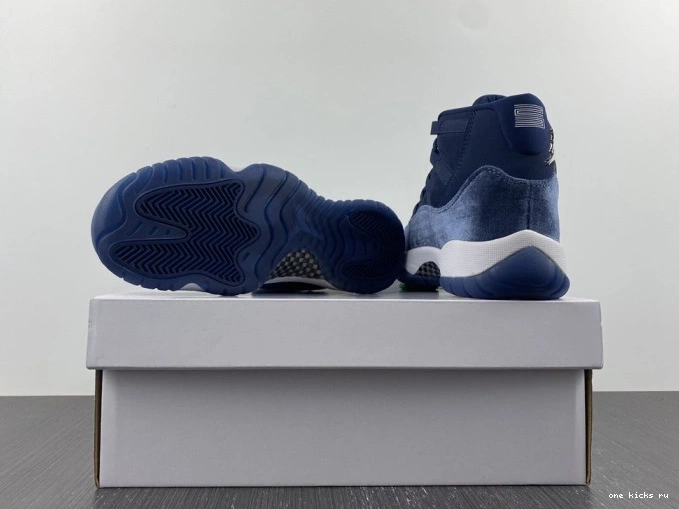 Chep Onekick VELVET AR0715-441 WMNS 11 AIR NAVY JORDAN MIDNIGHT 0819
